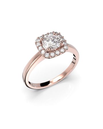 Festive Jemina timanttisormus, punakulta 634-066-PK