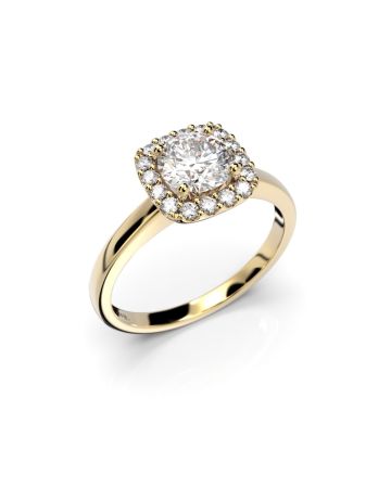 Festive Joanna timanttisormus, keltakulta 636-086-KK