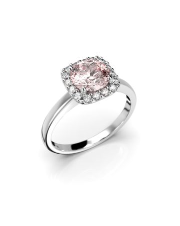 Festive Jennifer Morganiitti timanttisormus, platina 638-116M-PT