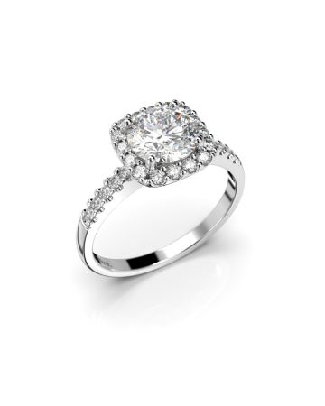 Festive Jennifer timanttisormus, platina 639-126-PT