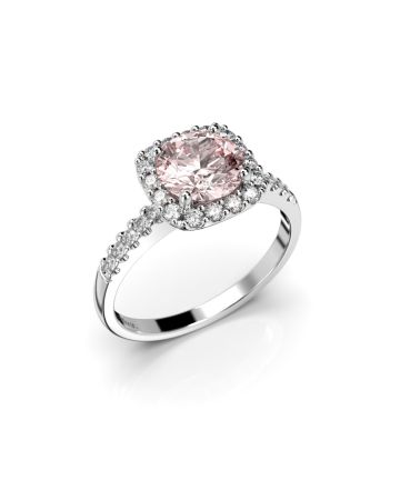 Festive Jennifer Morganiitti timanttisormus, valkokulta 639-126M-VK