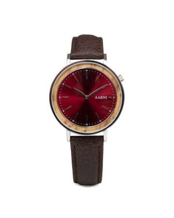 Aarni aurora oliivipuu rannekello 6430066271009