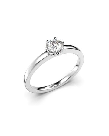 Festive Adele timanttisormus, platina 651-030-PT