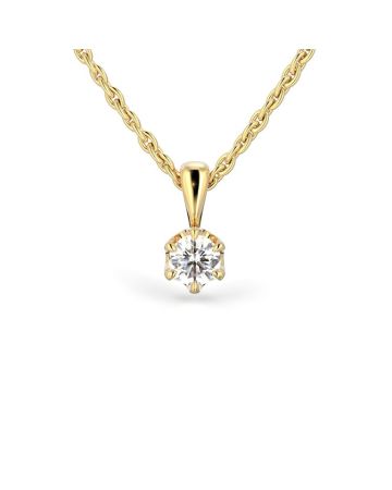 Festive Adele riipus, keltakulta 671-020-KK