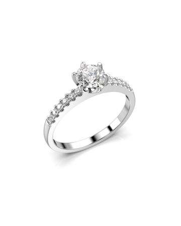 Festive Julianna timanttisormus, platina 682-062-PT