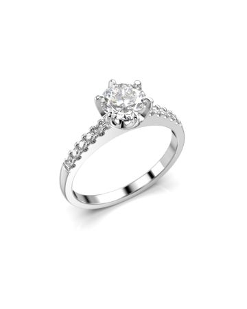 Festive Julianna timanttisormus, platina 682-080-PT