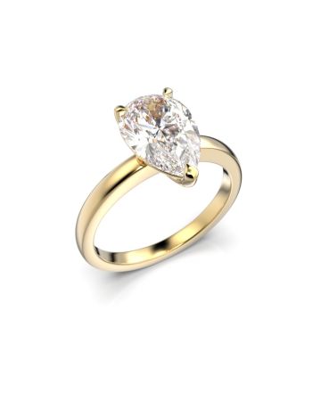 Festive Venus timanttisormus, keltakulta 685-200-KK