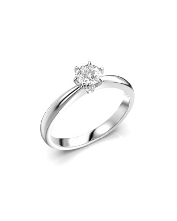 Festive Classic timanttisormus, platina 686-040-PT