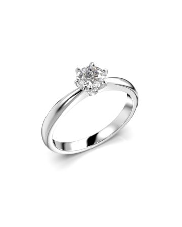 Festive Classic timanttisormus, platina 686-050-PT