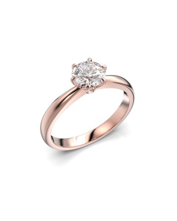 Festive Classic timanttisormus, punakulta 686-070-PK