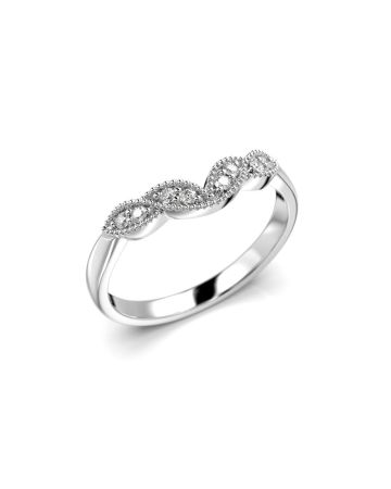 Festive Veera Side timanttisormus, valkokulta 697-008-VK