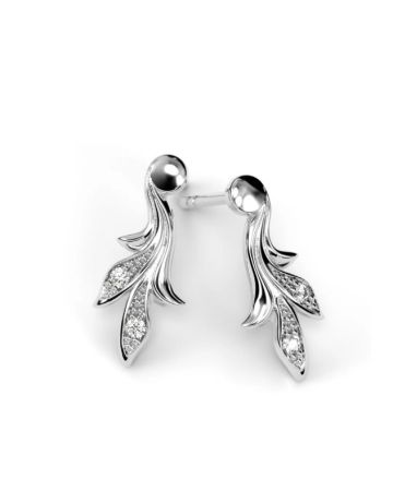 Festive Feeniks timanttikorvakorut, platina 707-004K-PT