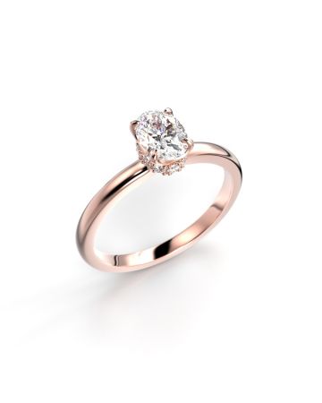Festive Heidi timanttisormus, punakulta 711-060-PK