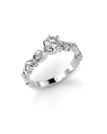 Festive Feeniks Lux Briljant timanttisormus, platina 713-036-PT