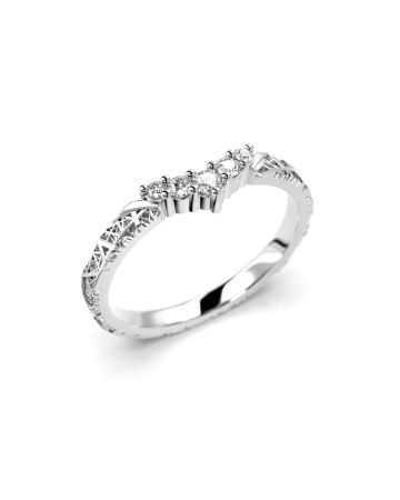 Festive Routa Tieva Sivu timanttisormus 733-009-VK