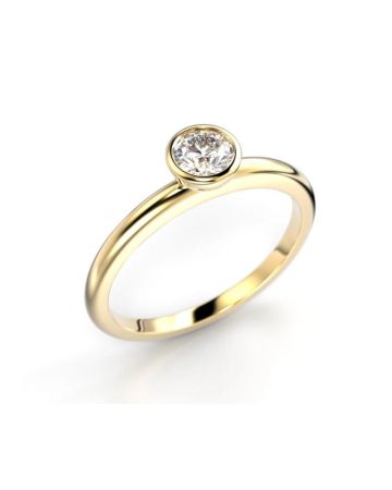 Festive Auréa Bezel timanttisormus 741-030-KK