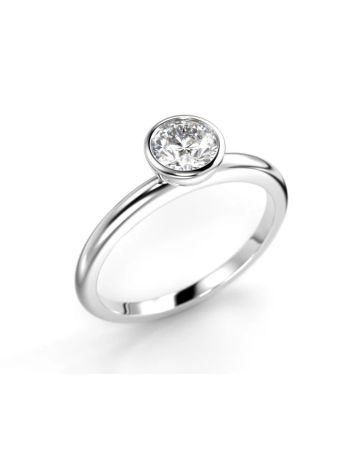 Festive Auréa Bezel timanttisormus 741-050-VK