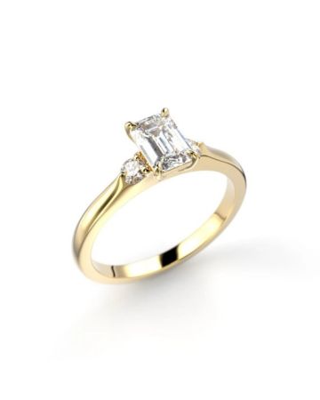 Festive Megan Emerald timanttisormus 745-074-KK