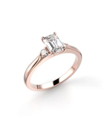 Festive Megan Emerald timanttisormus 745-074-PK