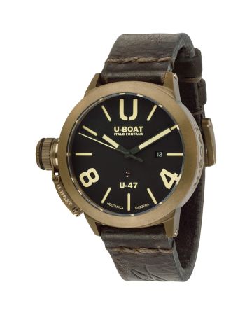 U-Boat Classico U-47 Bronze -rannekello 7797