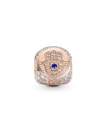 Pandora Hamsa, All-seeing Eye & Feather Three-sided -hela 780101C01