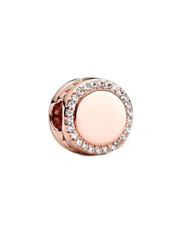 Pandora Rose Sparkling Button lukkohela 788747C01-1