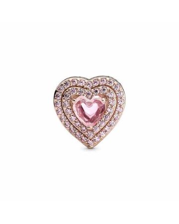 Pandora Rose Sparkling Levelled Heart hela 789218C01