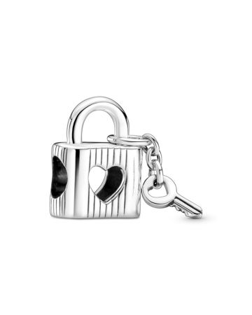 Pandora Padlock & Heart Key -hela 790095C01