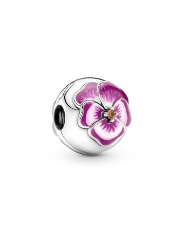 Pandora Pink Pansy Flower 790772C01