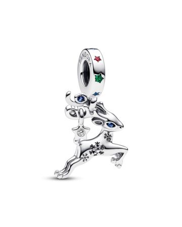 Pandora Magical Christmas Reindeer Dangle hela 792826C01