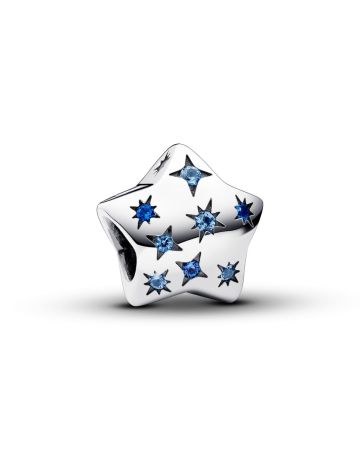 Pandora Sparkling Blue Star hela 792974C01