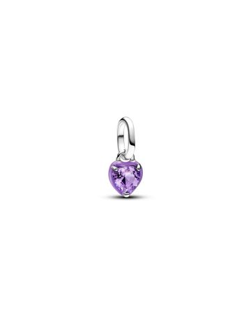 Pandora ME Purple Chakra Heart Mini Dangle hela 793042C04