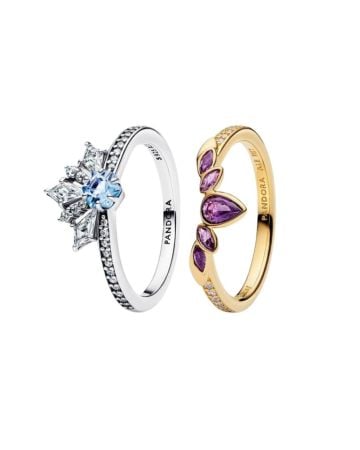 Pandora Disney Frozen Queen Elsa & Anna Ring-Set