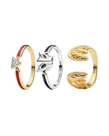 Pandora Marvel Avenger Friends Ring Trio-Set