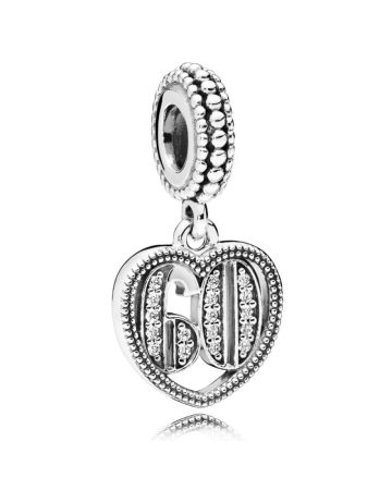 Pandora 60th Celebration Dangle Charm hela 797265CZ
