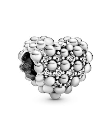 Pandora Beaded Sparkling Heart -hela 798681C01
