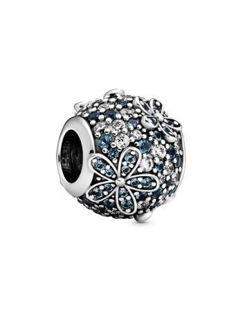 Pandora Teal Pavé Daisy Flower -hela 798797C01