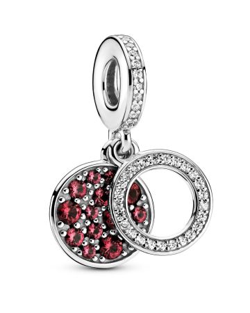 Pandora Sparkling Red Disc hela 799186C03
