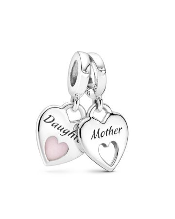 Pandora Mother & Daughter Split Heart hela 799187C01-1
