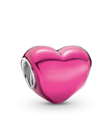 Pandora Metallic Pink Heart hela 799291C03