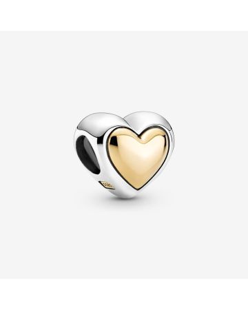 Pandora Domed Golden Heart berlock 799415C00-1