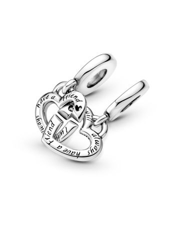 Pandora Linked Sister Hearts Split 799538C01