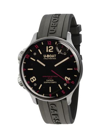 U-Boat Capsoil Doppiotempo SS Red 8839/B