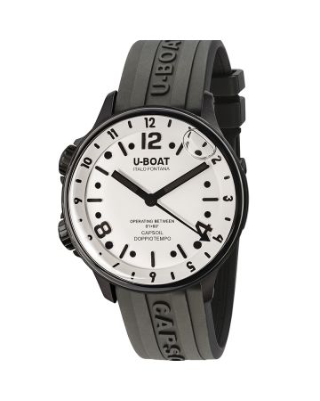 U-Boat Capsoil Doppiotempo DLC White 8889/B