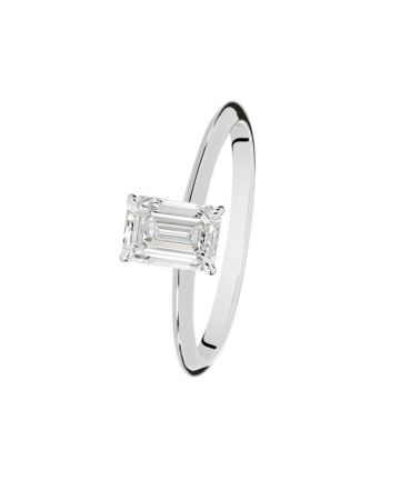 Kohinoor Ella Emerald Cut laboratoriotimanttisormus 983A-622V-101B3L