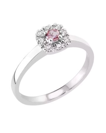 Romanssi Pioni timanttisormus 9.B HALO