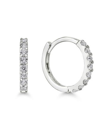 Weißgoldohrringe 9K 9K-K-E44726ZW