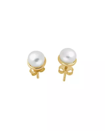 Goldene Ohrringe 9KYG-GE0372WFM-N