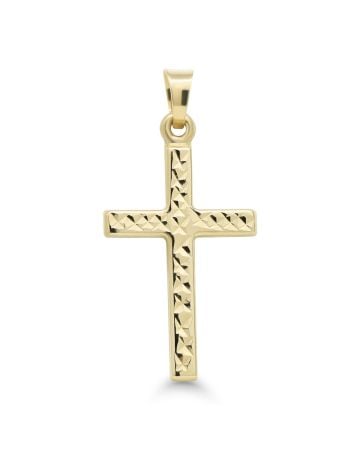 Goldenes Kreuzanhänger A-P3434-2