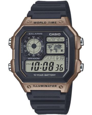 Casio Collection -rannekello AE-1200WH-5AVEF